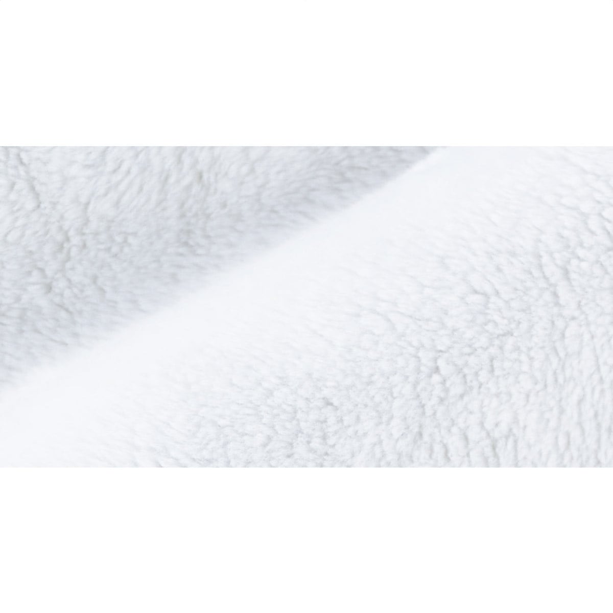 フェイクファーシート ホワイト 90cm幅×1.2m