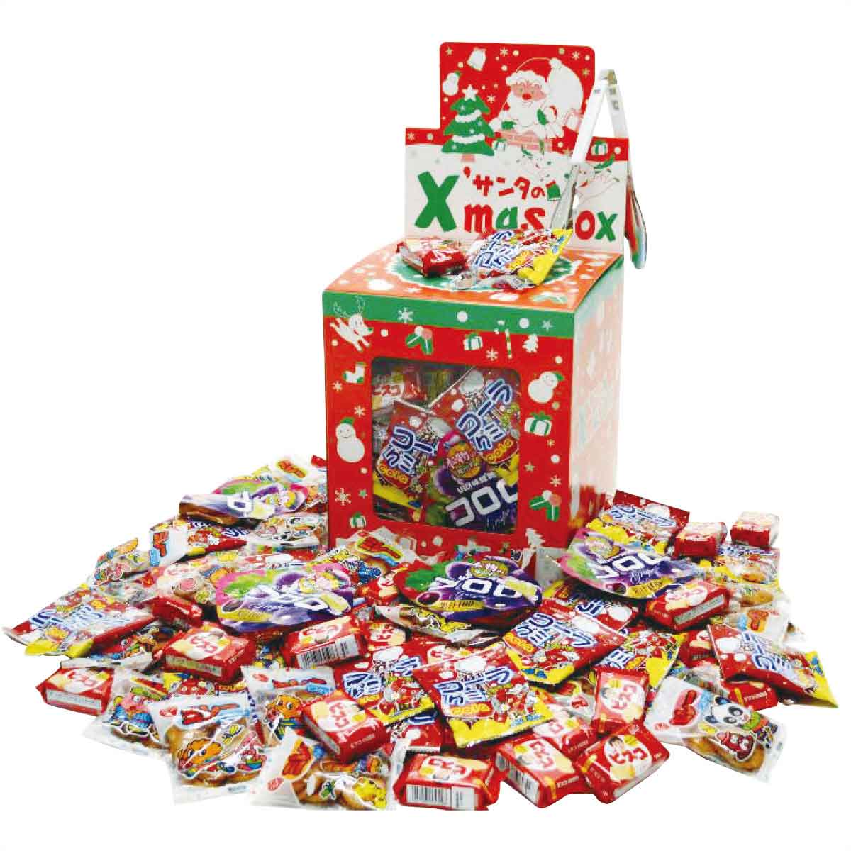 約100人用 人気グミ＆クッキーはさみどり