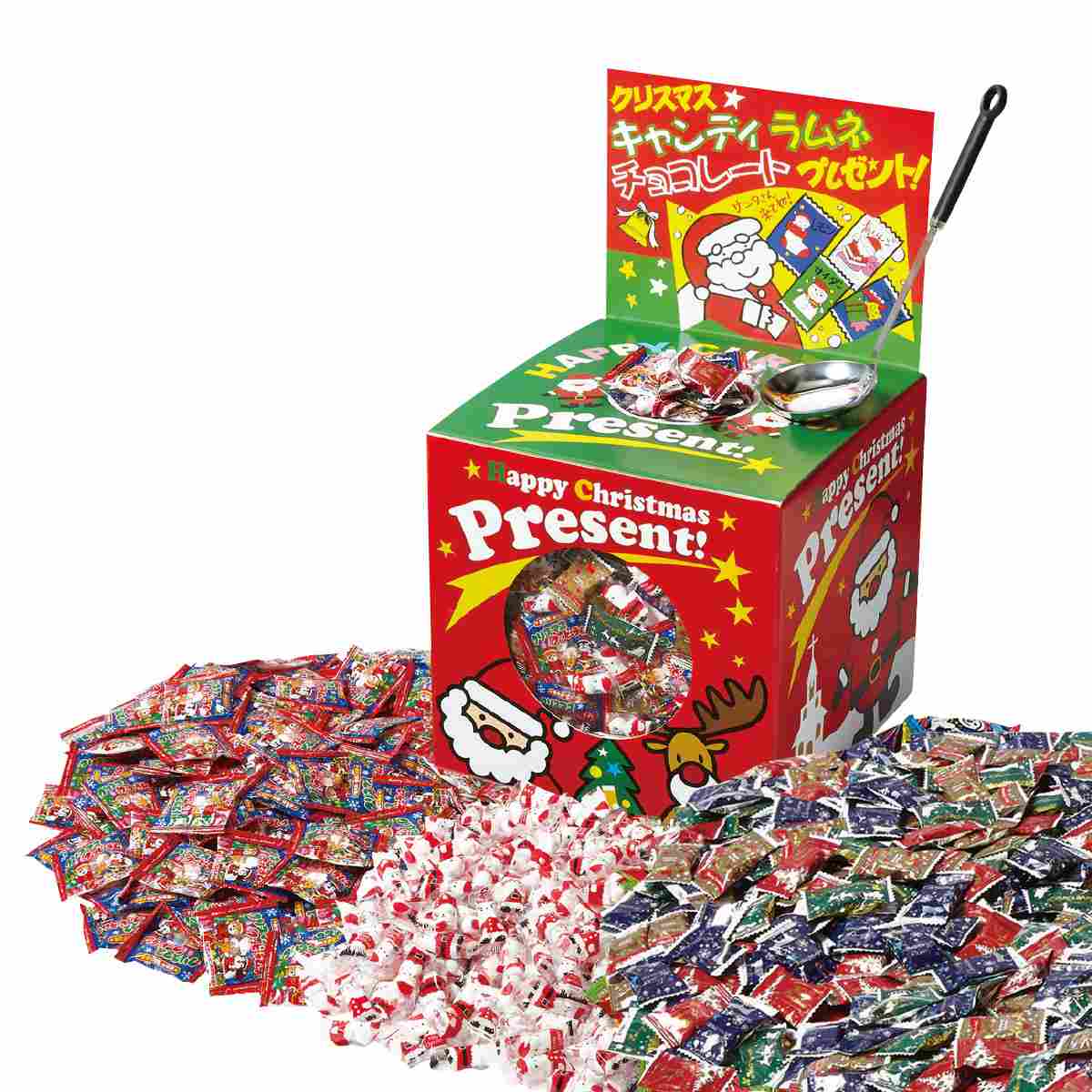 約120人用 クリスマスキャンディ･ラムネ･チョコすくいどり
