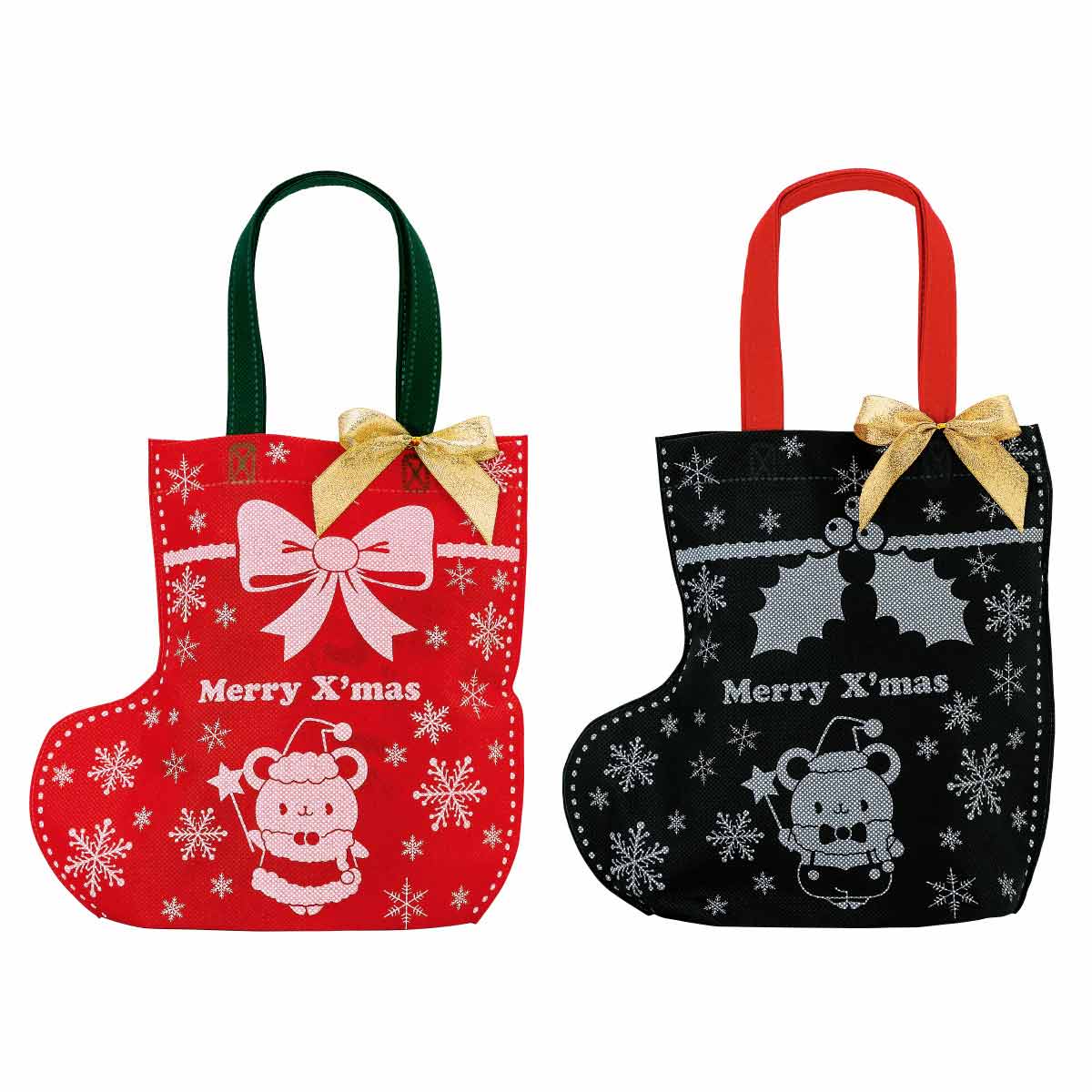 60個 クリスマスギフトバッグ(お菓子入り)