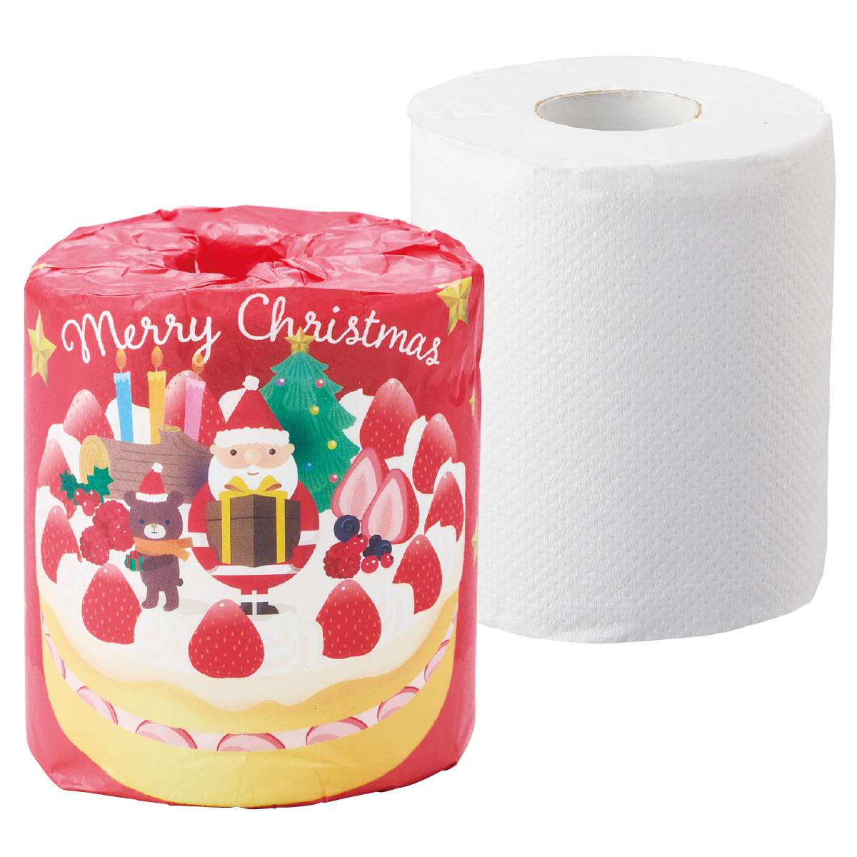 100個 サンタトイレットペーパー