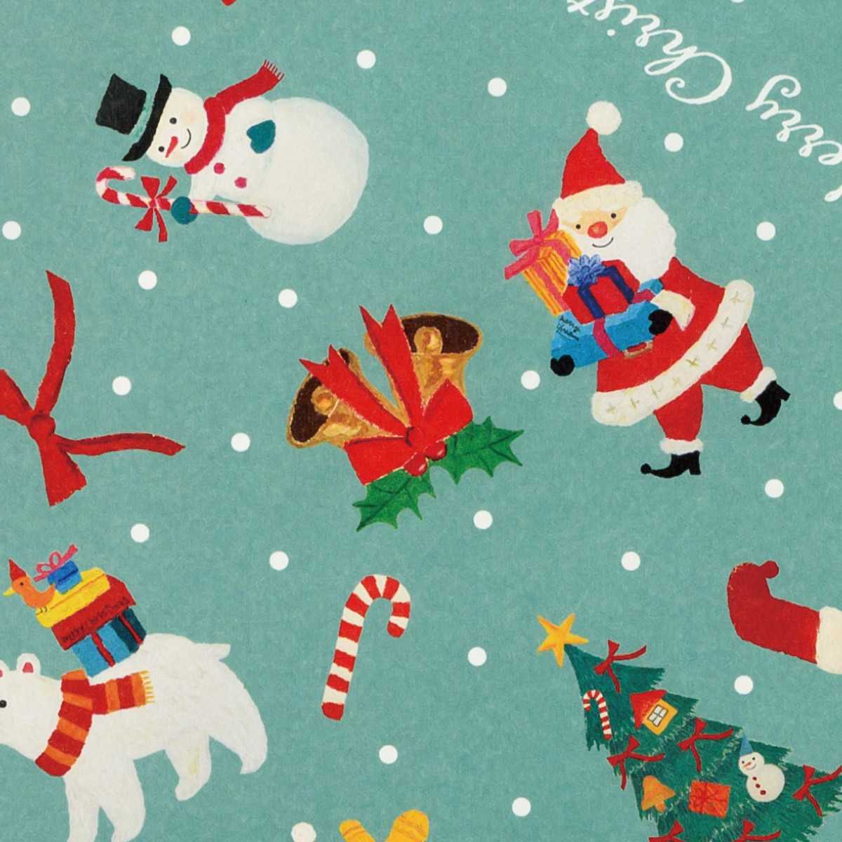 包装紙 オイルパステル半裁