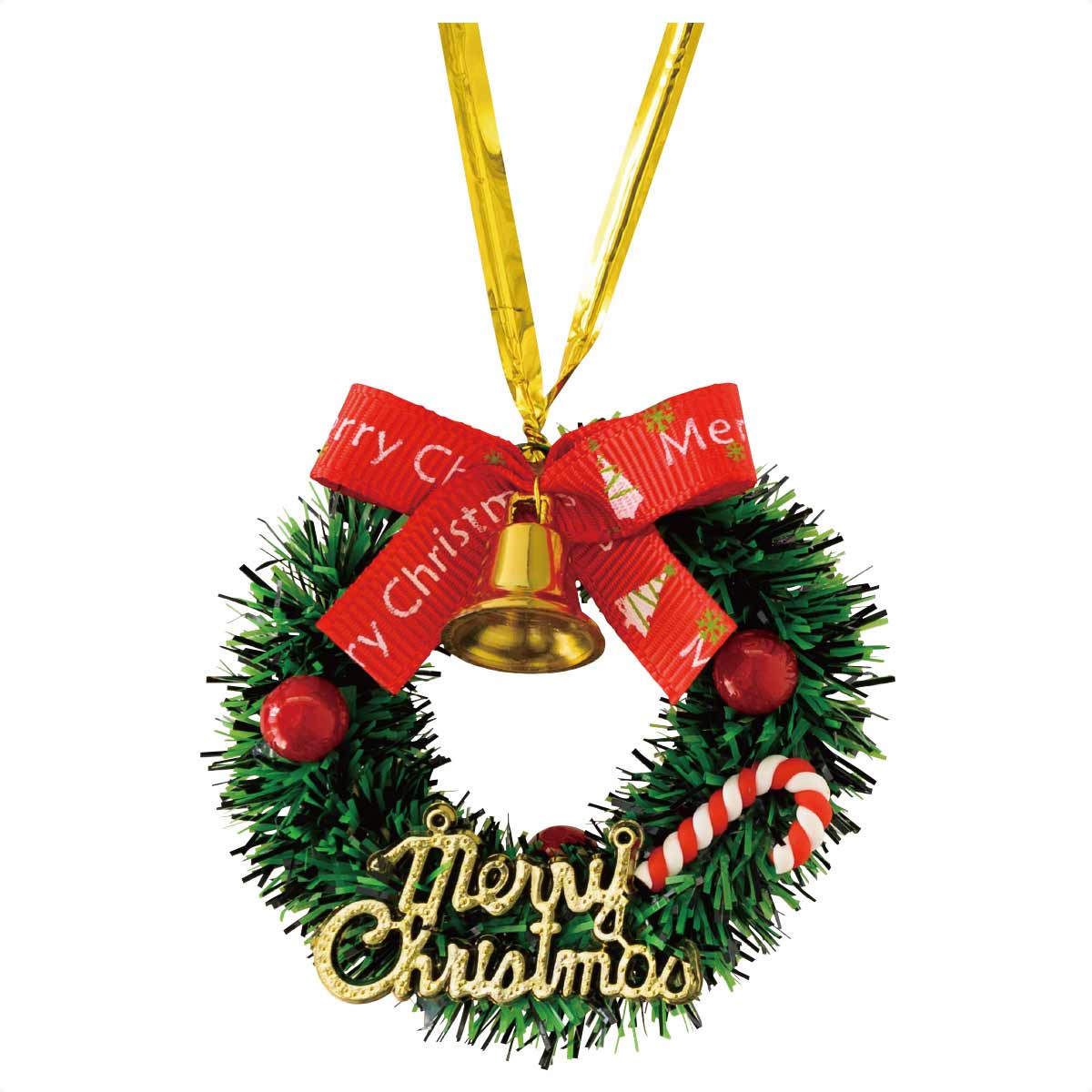 20個 クリスマスフルリールワイヤータイ リース