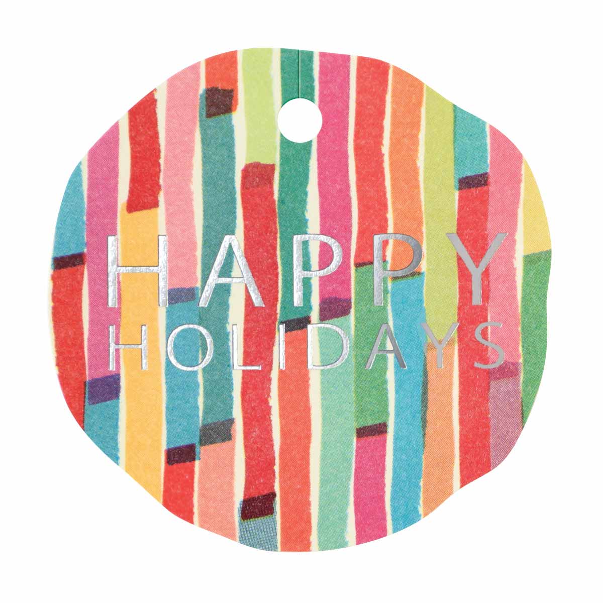 50枚 ギフトタグ ホリデー カラフル