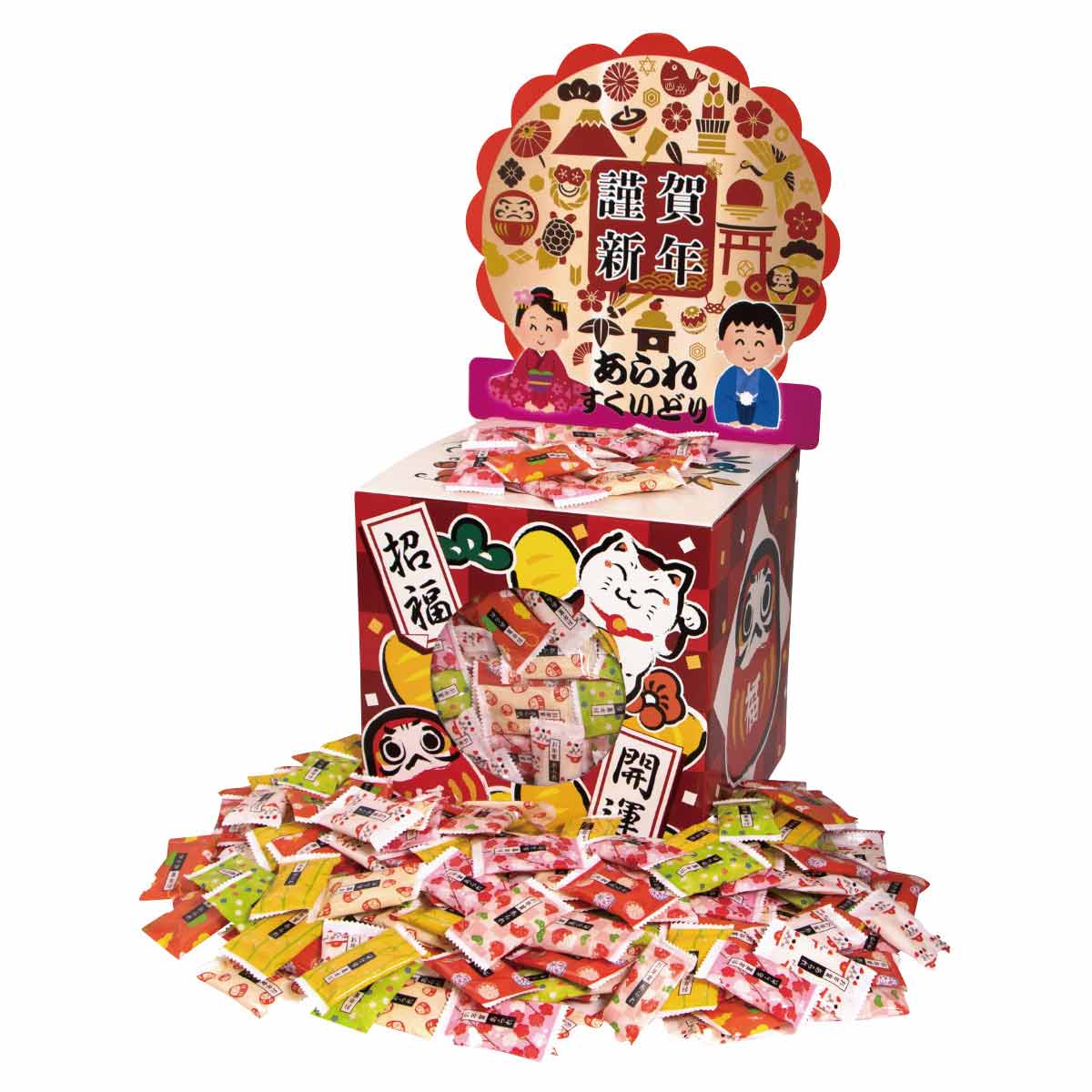 約100人用 お年賀あられすくいどり