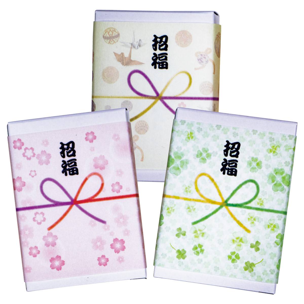 80個 おみくじ付きあられ・純金茶パック