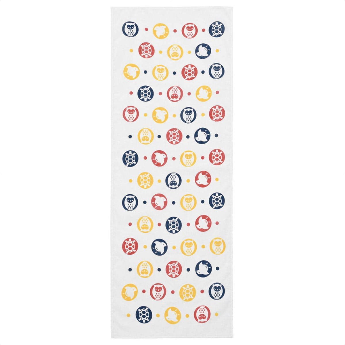 100枚「ありがとうございます」手拭 縁起どうぶつ