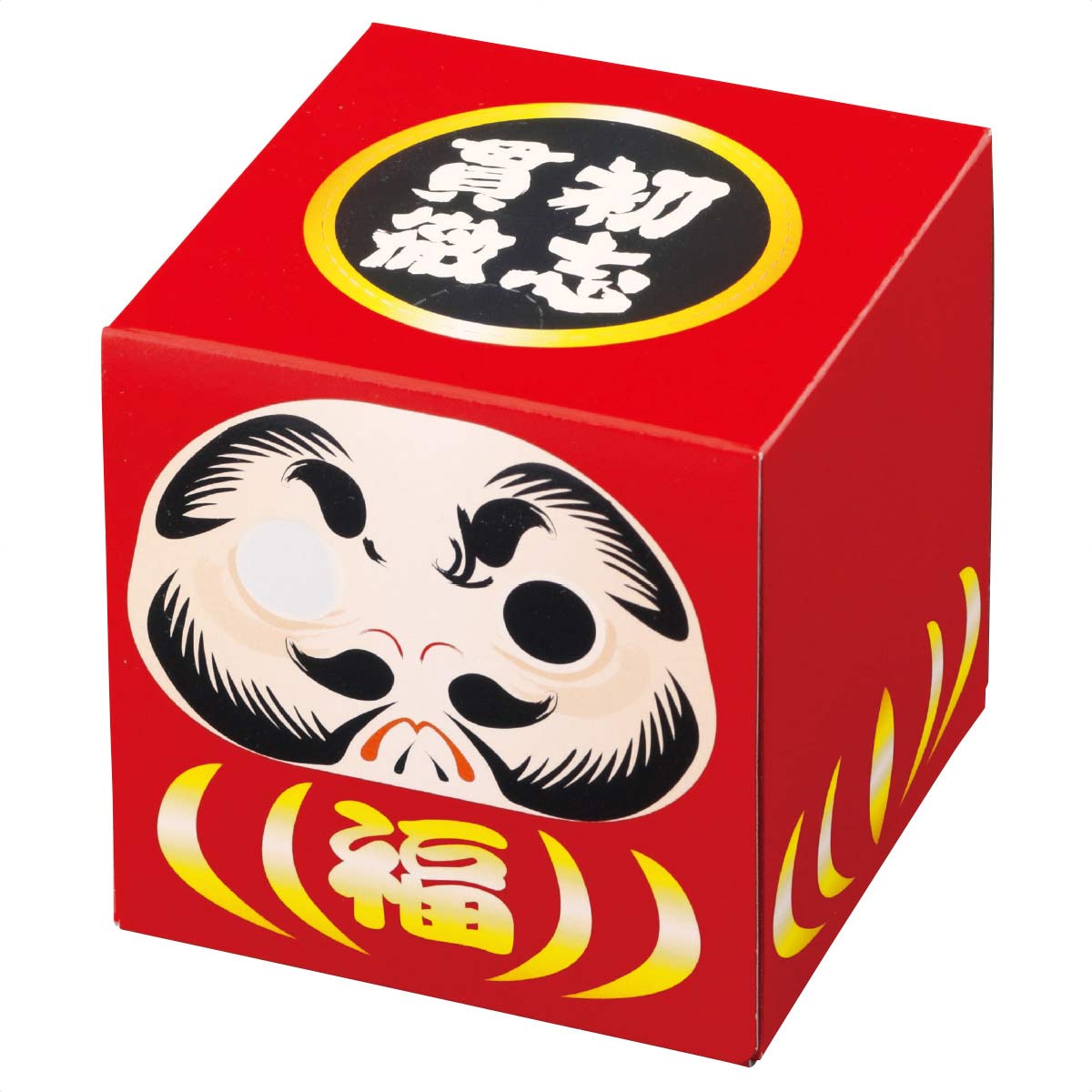 100個 開運福だるまティッシュ