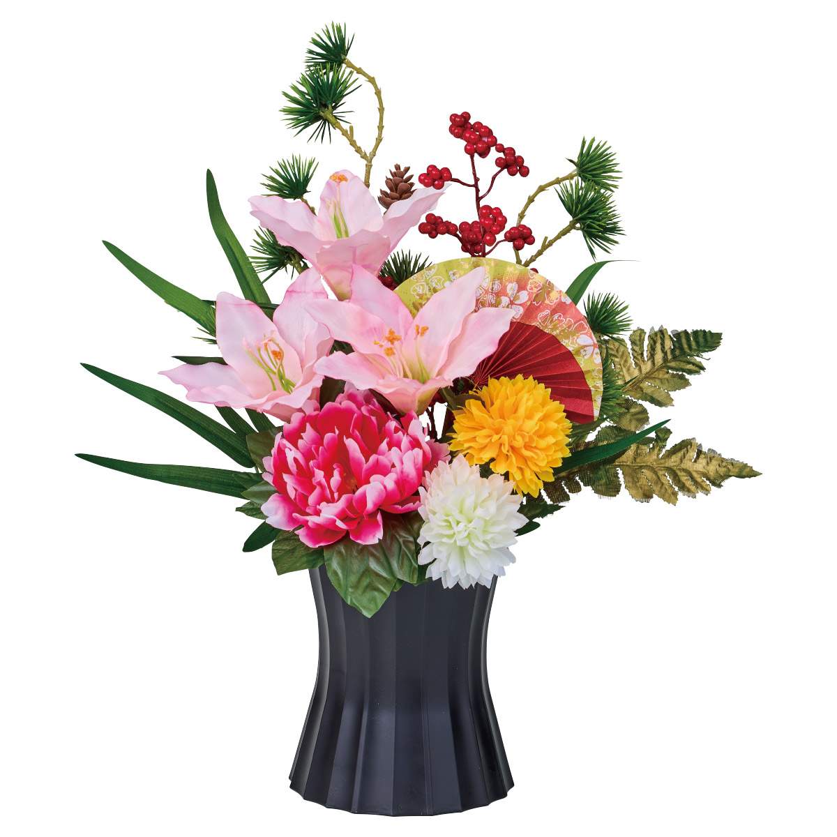 扇正月アレンジ