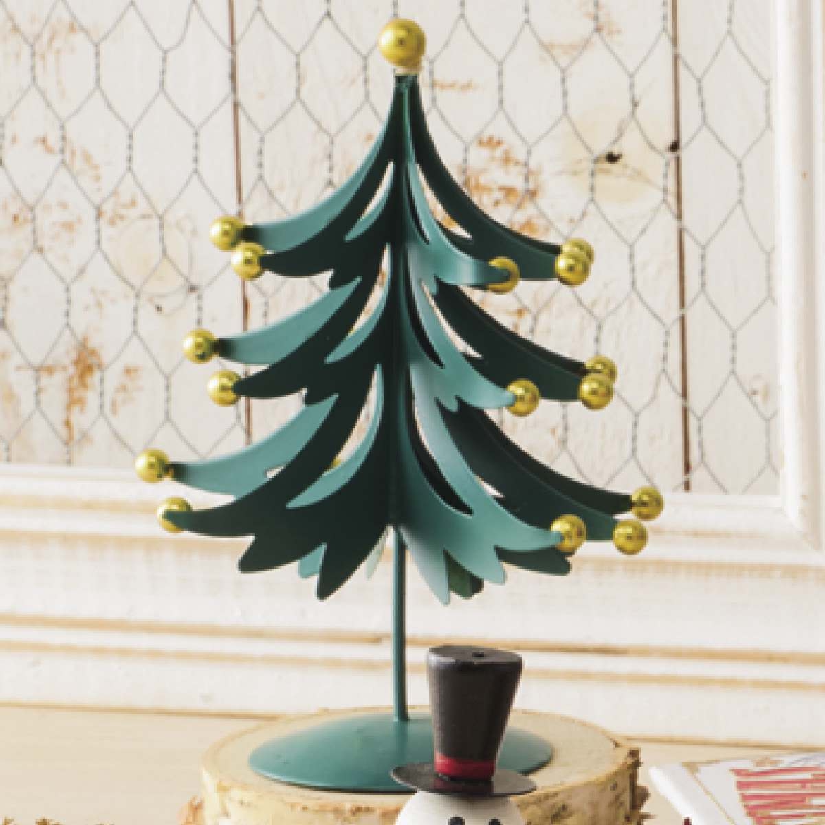 メタルクリスマスツリースタンド13cm