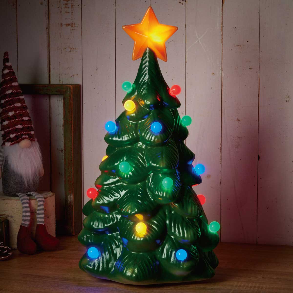 LED回転クリスマスツリー60cm