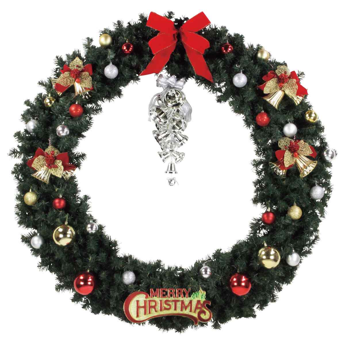 120cm特大クリスマスリース