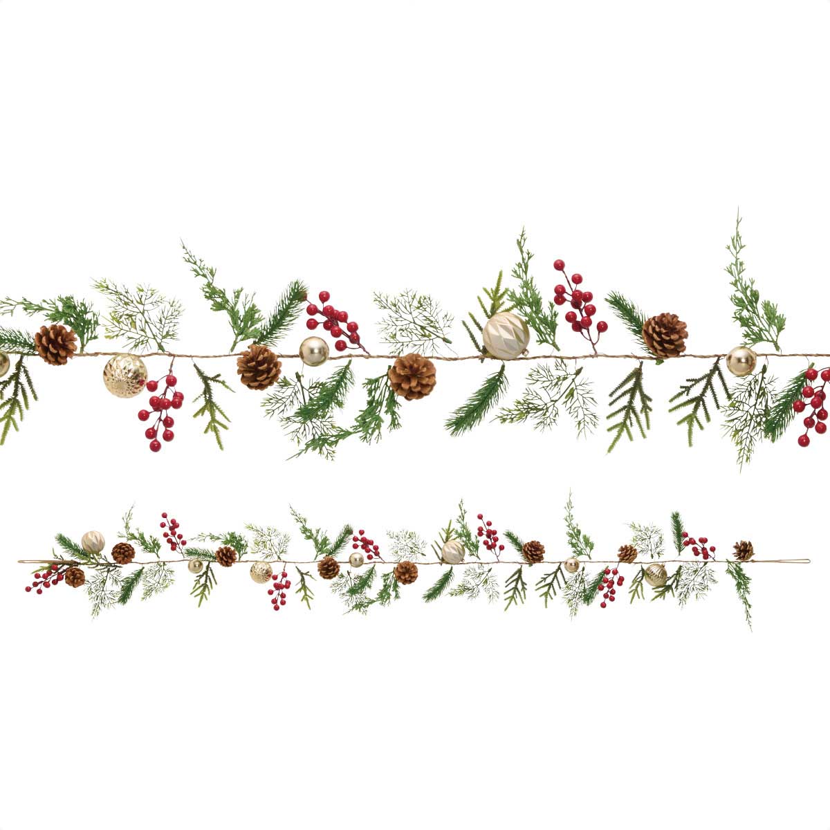 ナチュラル クリスマスガーランド