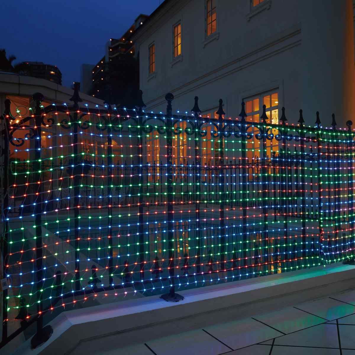 LED 800球 スーパーネットライト 幅195×高さ95cm