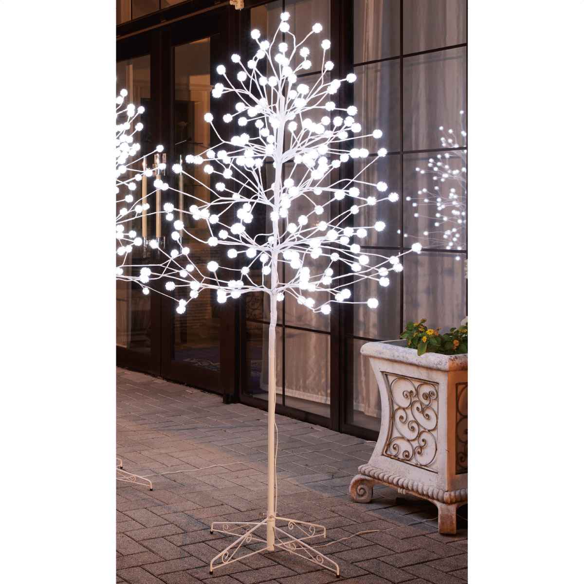 LEDケサランパサラン立ち木ライト184cm