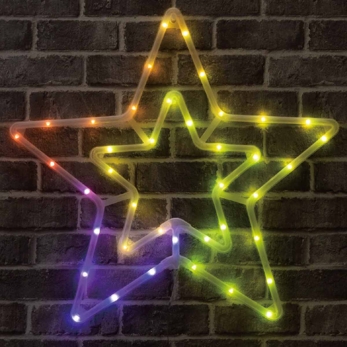 LEDモチーフライト スター 高さ54cm