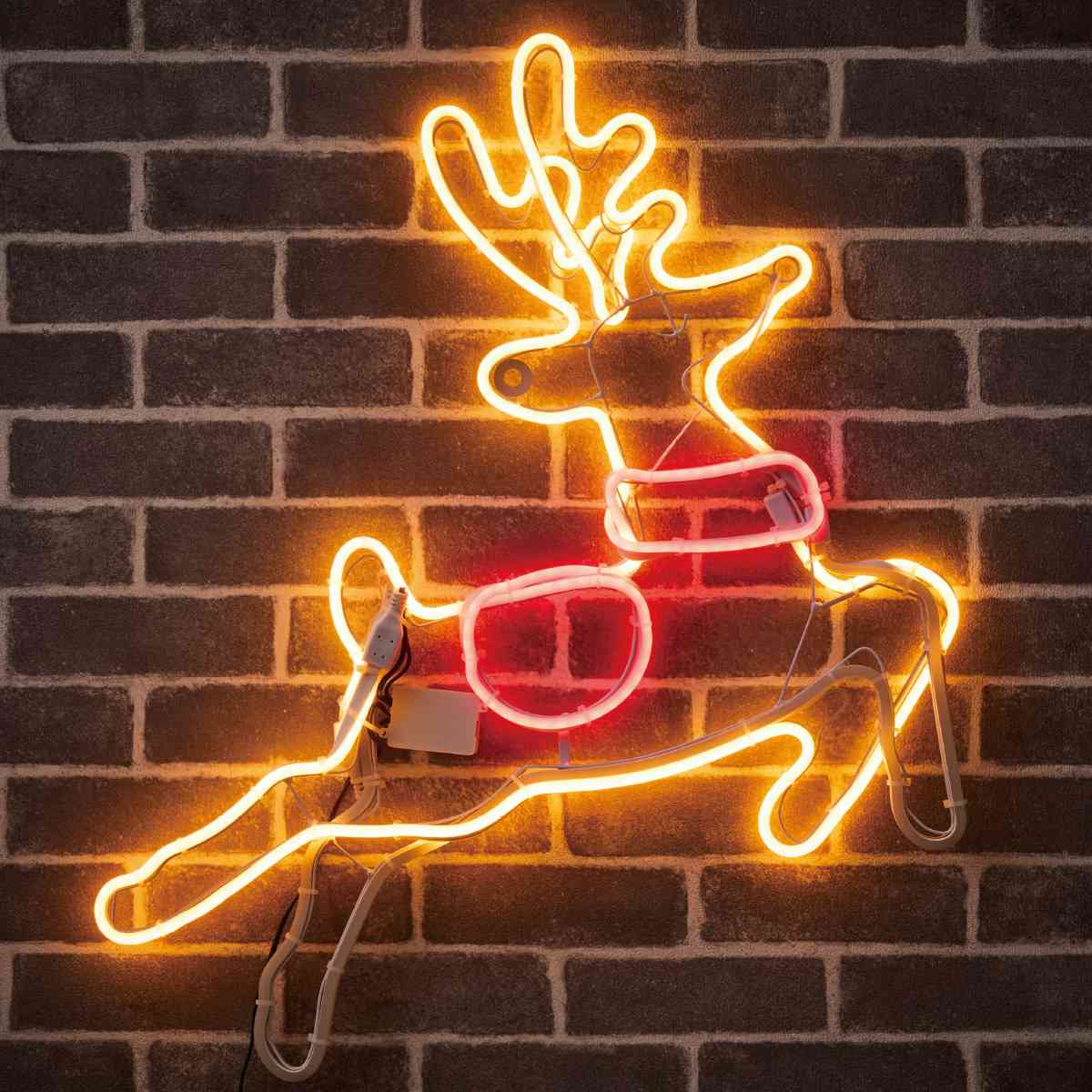 LEDネオンモチーフライト ランニングディア