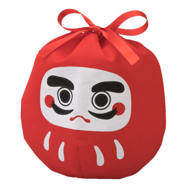 【20枚】不織布ギフトバッグ だるま