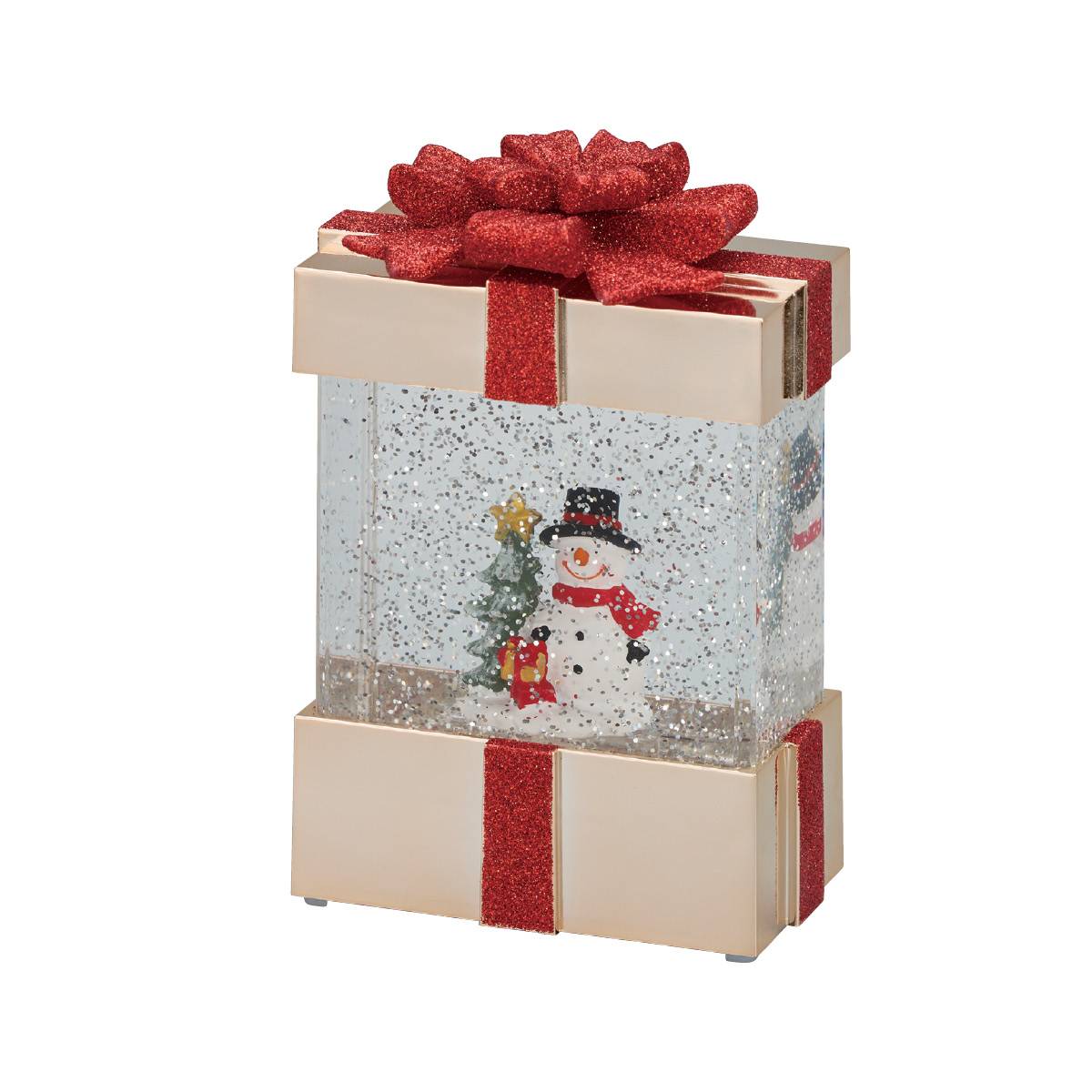 LEDスノーイングライト ギフトスノーマン