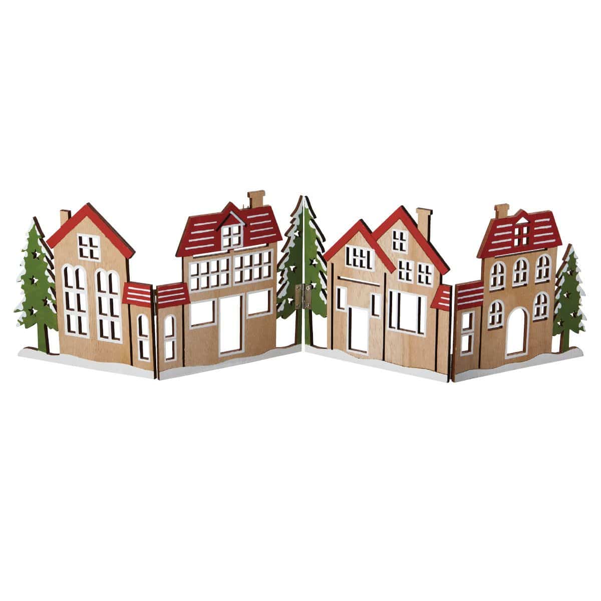 木製デコレーションスタンドレッド 幅60cm