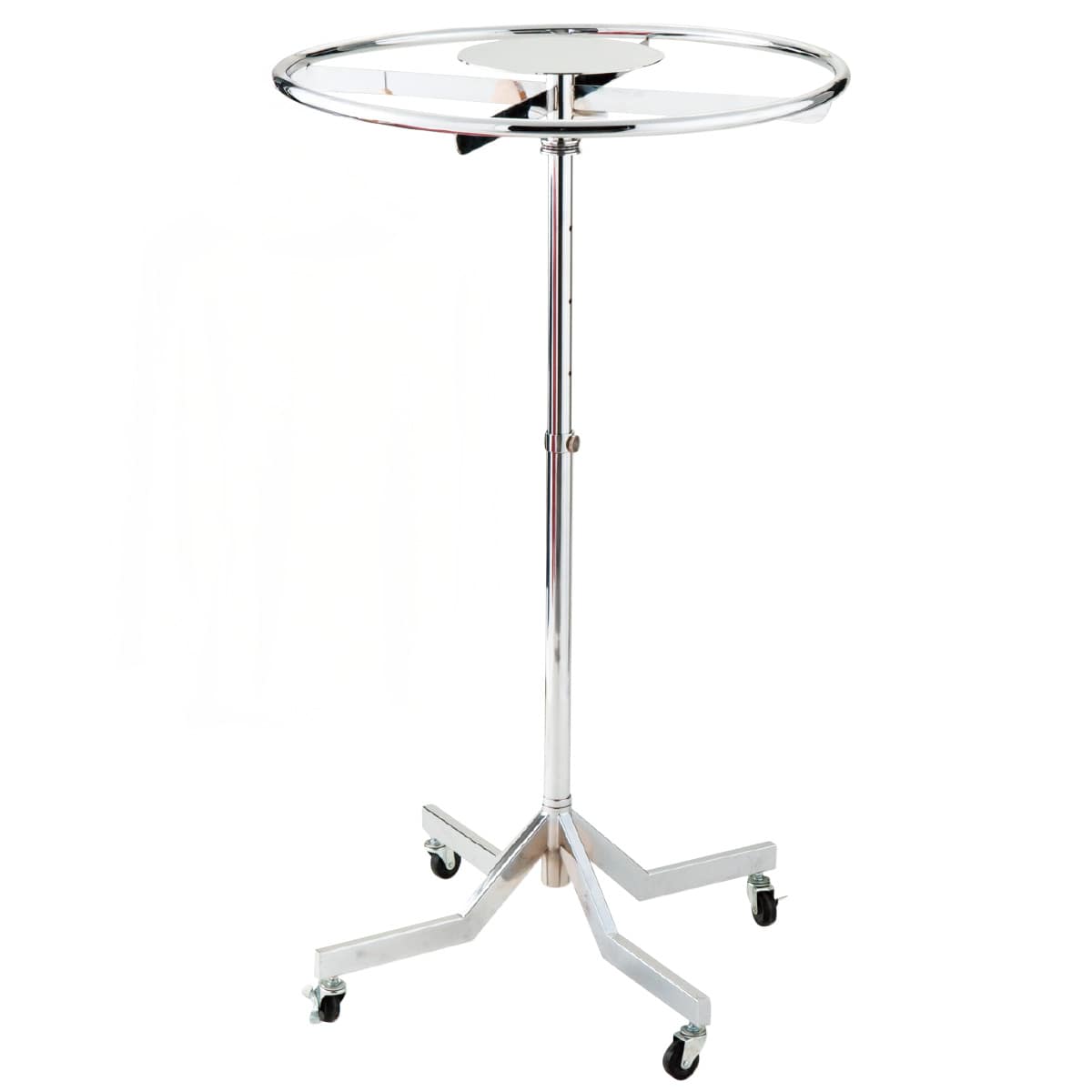 スタッキング ラウンドハンガー クローム〔ストエキオリジナル〕