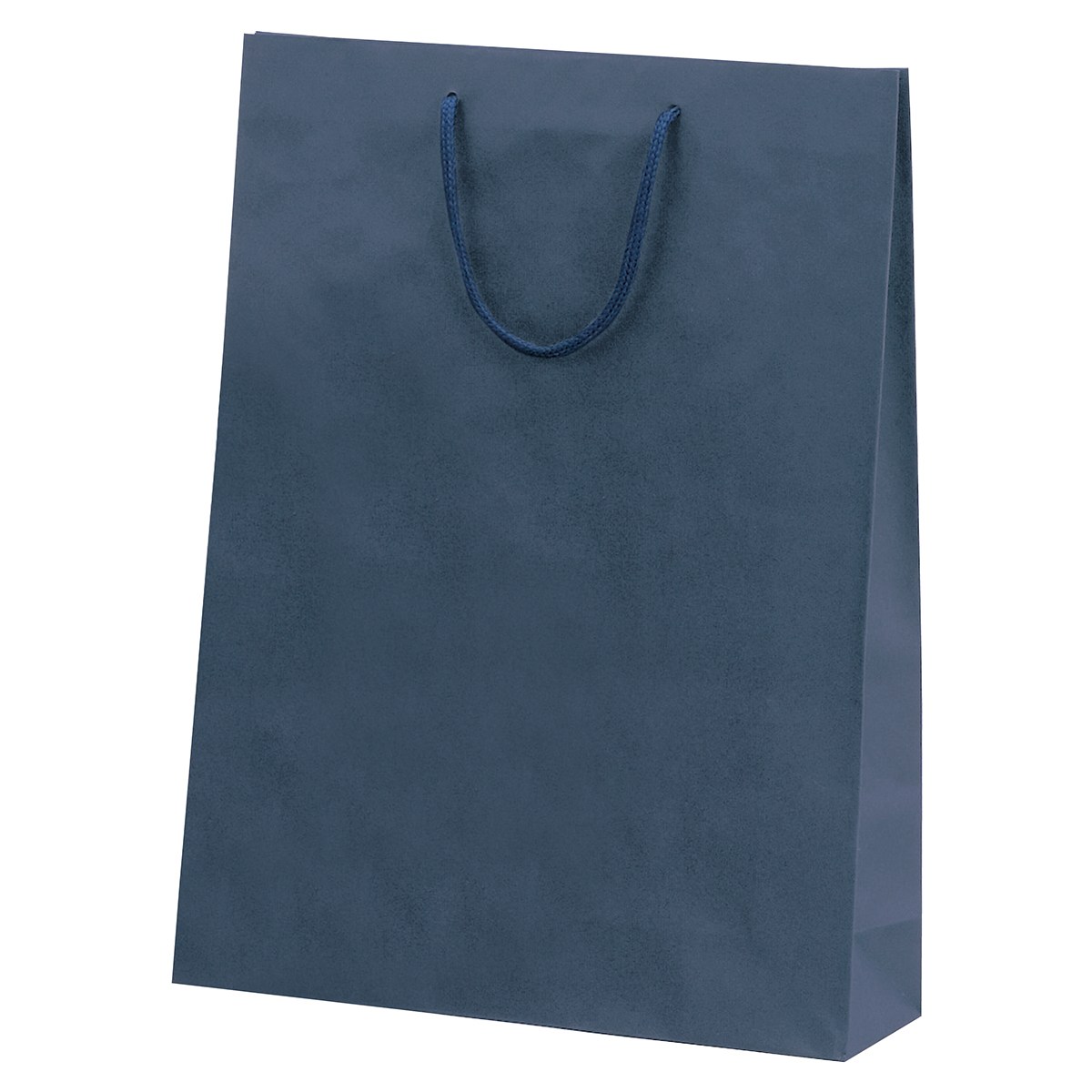 カラー手提げ紙袋 紺 20x12x25cm 【通販】ストア・エキスプレス