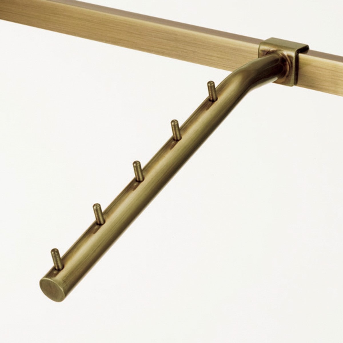 アンティークゴールド 5連掛けハンガー〔ストエキオリジナル〕