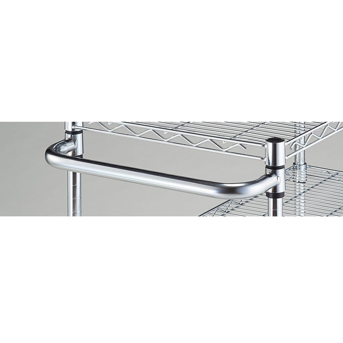 ワイヤーラック サイド用ハンドル 奥行45cm用〔ストエキオリジナル〕