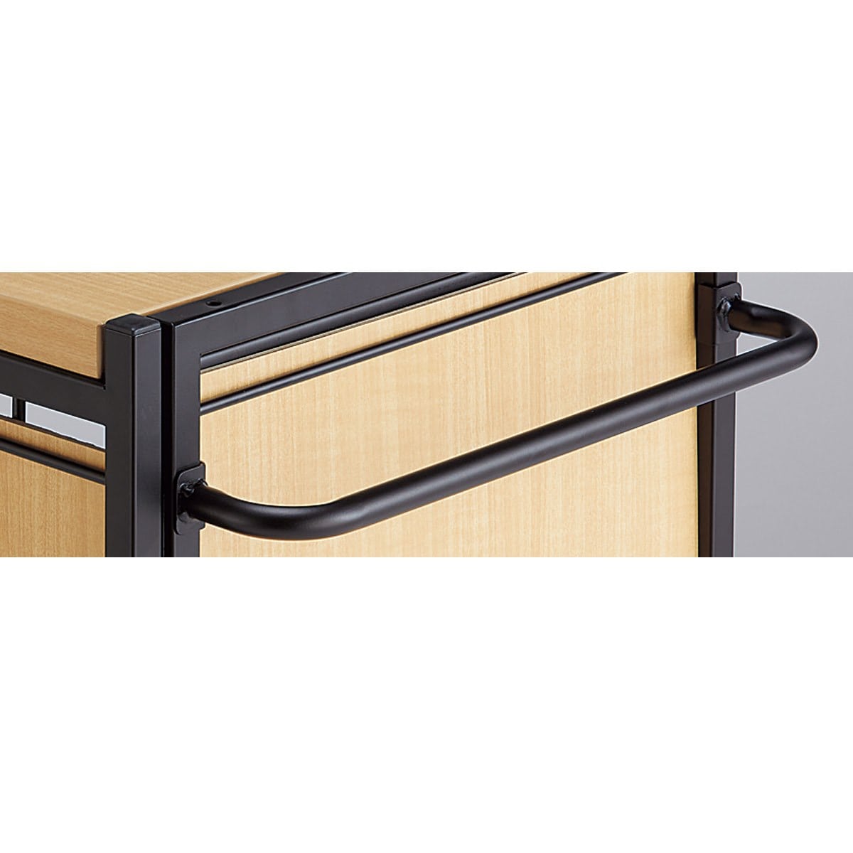 ハコマルシェブラック ワゴン用サイドハンドル〔ストエキオリジナル〕