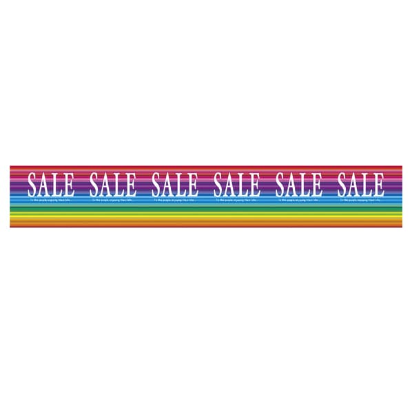 プリズムSALE ワゴン幕