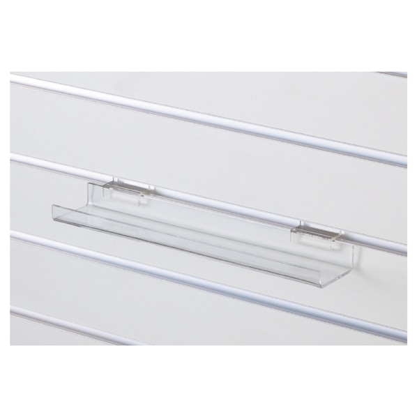 こぼれ止め付きアクリル棚／リスタ用〔ストエキオリジナル〕