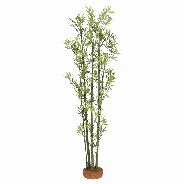 180cm青竹5本立 鉢無し フェイクグリーン 人工笹