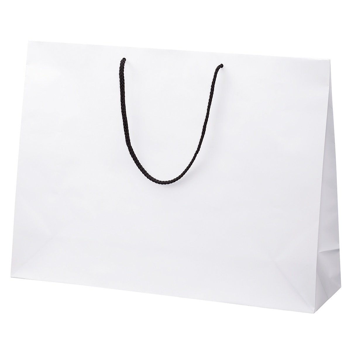 ケース販売HEIKO 紙袋 ブライトバッグ 55-15 白MT(マットPP貼り) 006459910 1ケース(10枚入×5袋 合計50枚) 