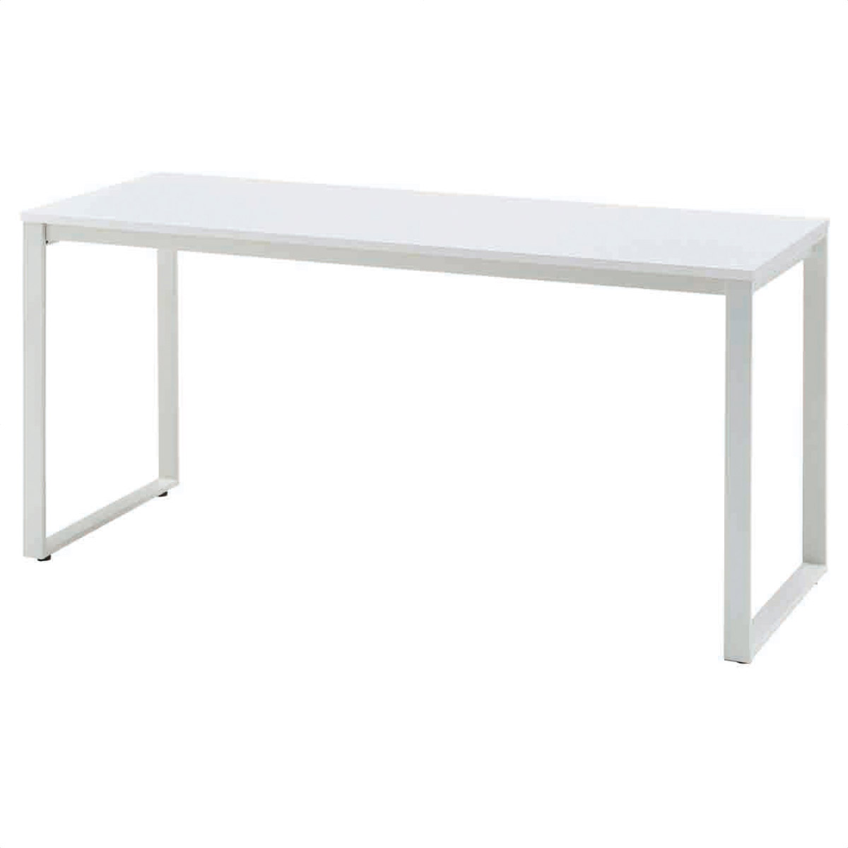 ミーティングテーブルソフトエッジ120×75cmホワイト 