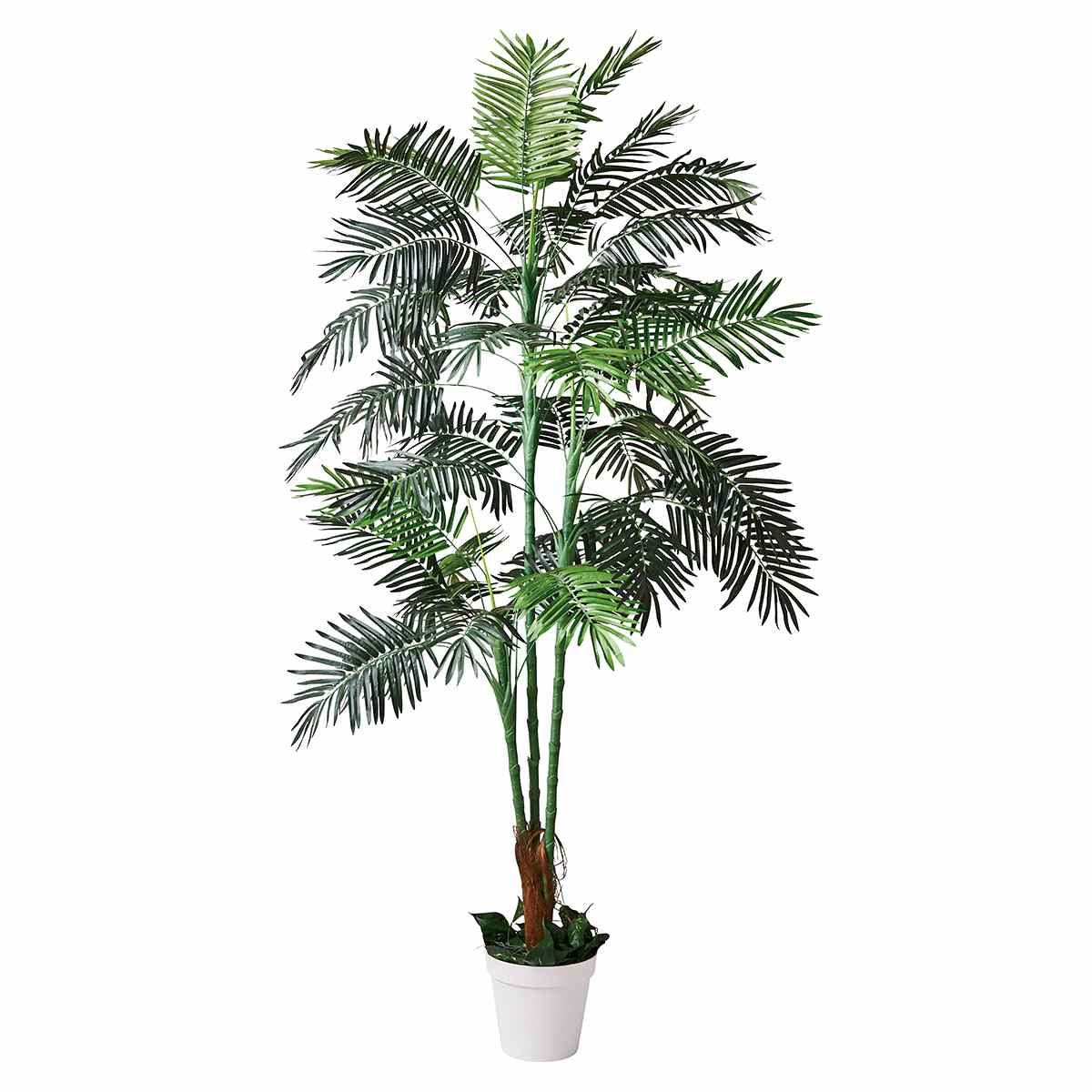 アレカヤシ 人工樹木 フェイクグリーン 人工観葉植物高さ210cm【通販