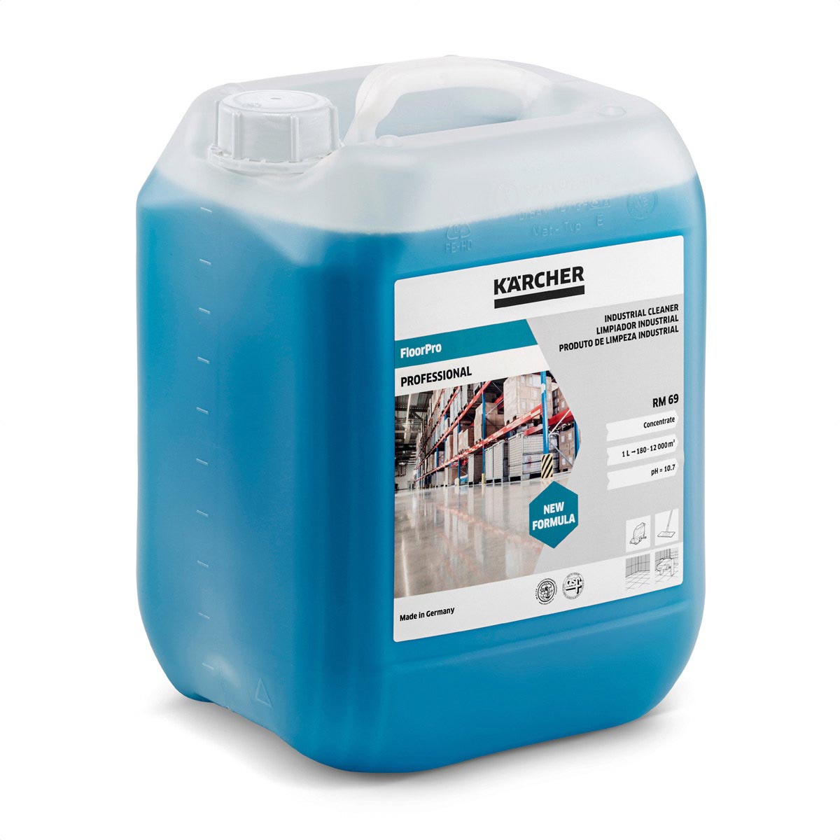 ケルヒャー 業務用床洗浄機用洗浄剤 RM69ASF(10L)