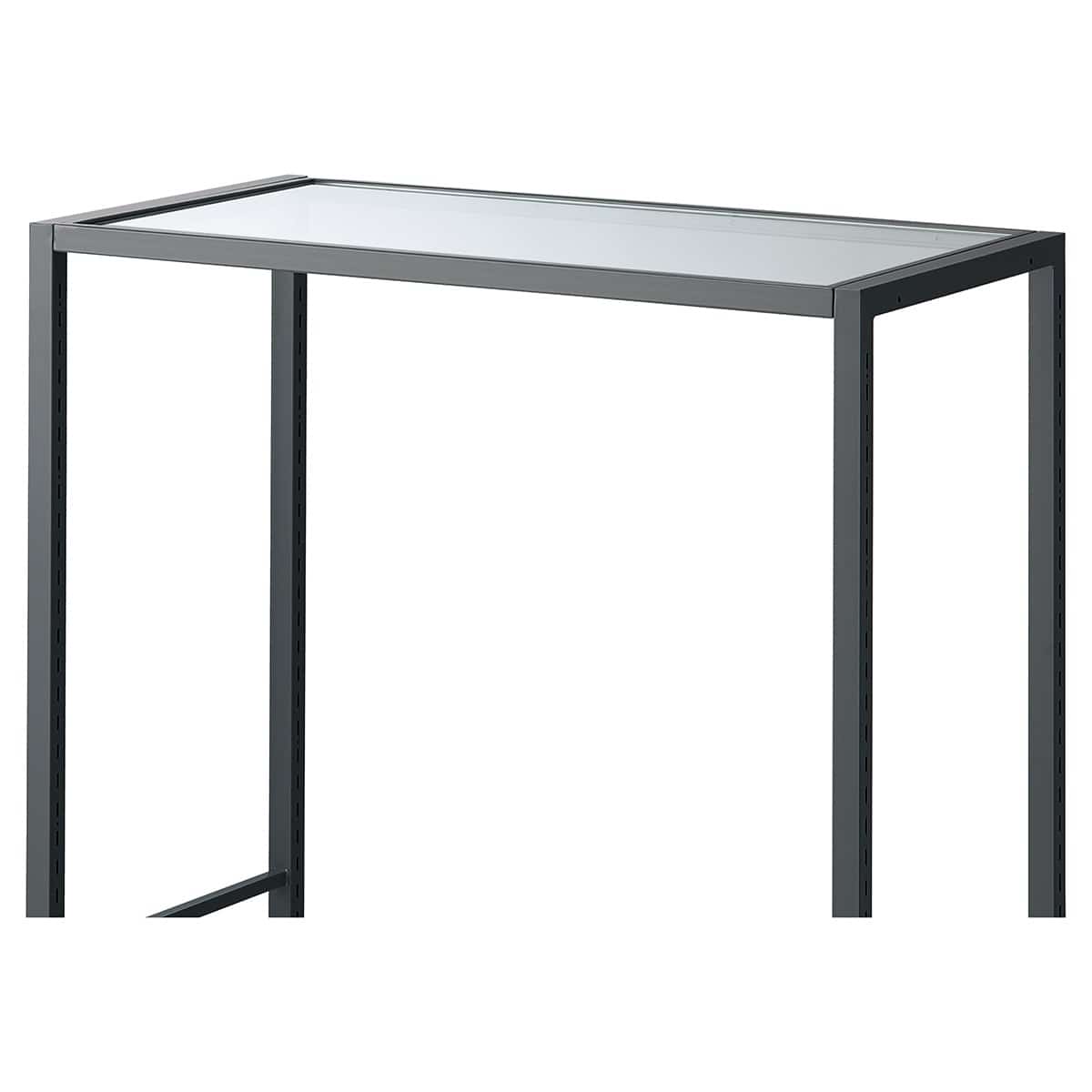 ガラス天板 奥行40cmタイプ 幅75cm ラテラル・ロコ用〔ストエキオリジナル〕