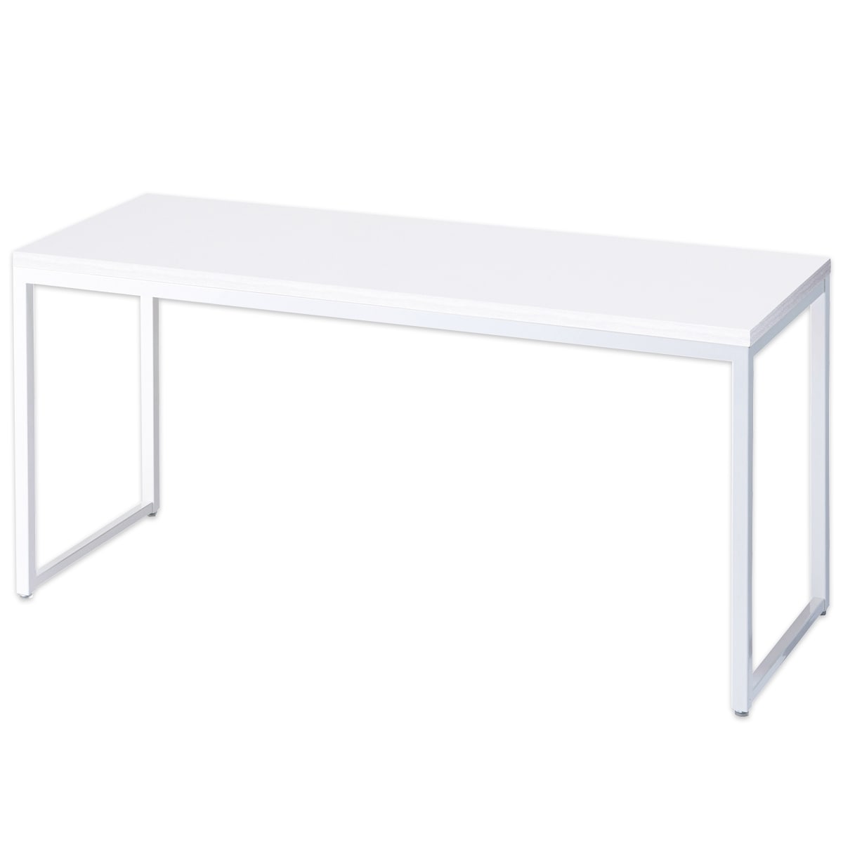 ホワイト脚ショーテーブル ホワイト〔ストエキオリジナル〕 幅108×奥行