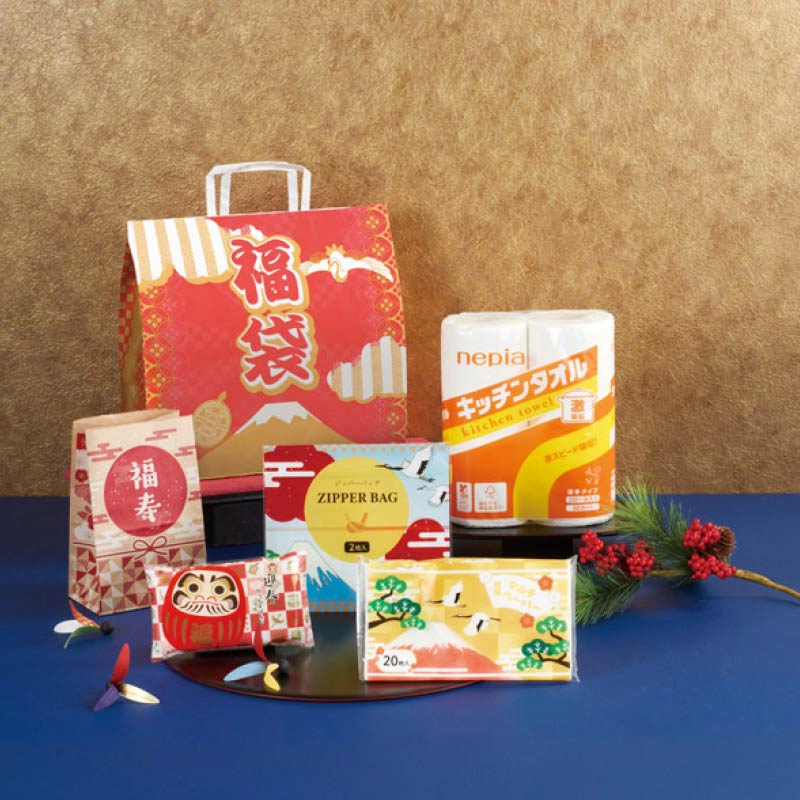 【24セット】 七宝福袋 イチ押し！日用品5点セット 2026