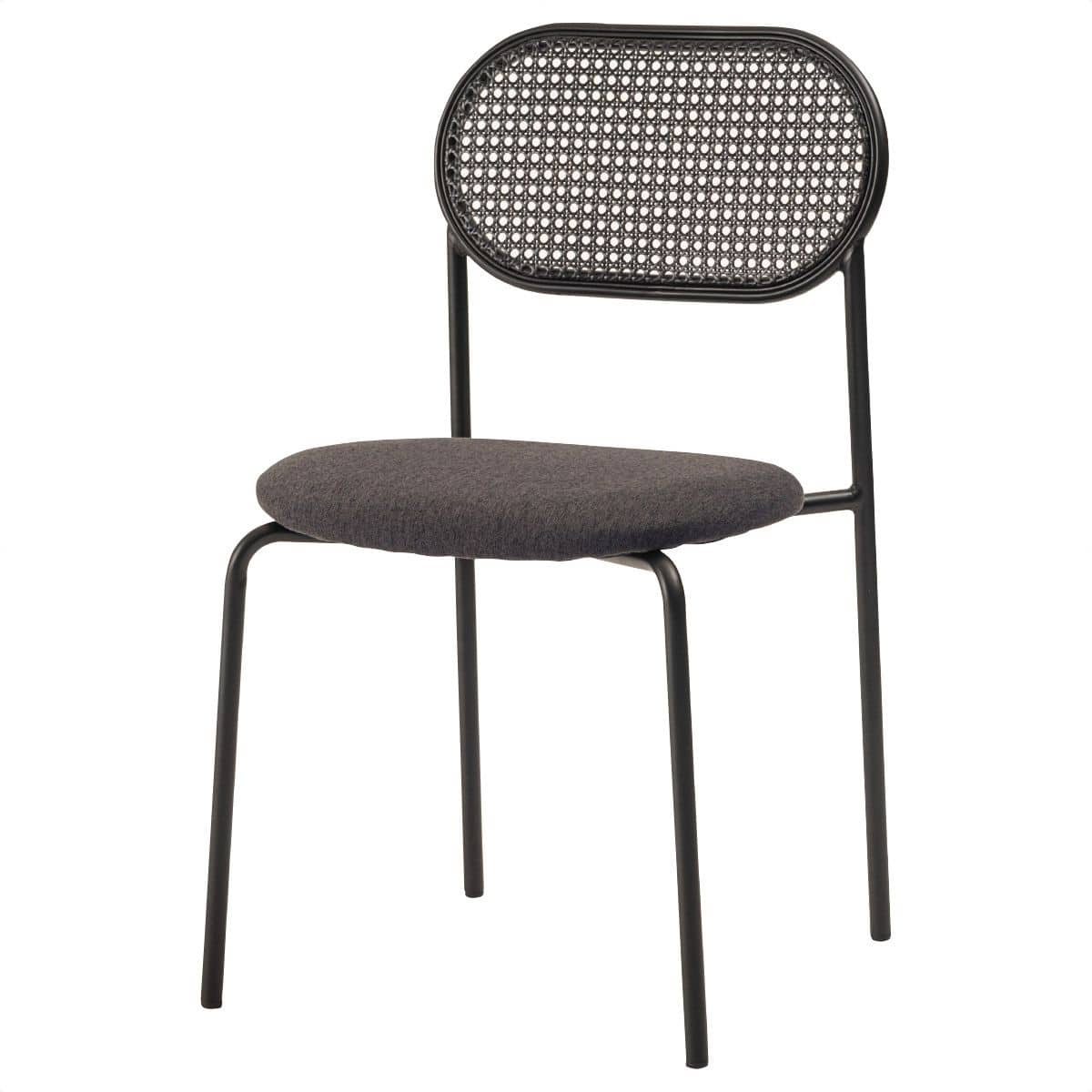 (4)背ブラック×座ダークグレー