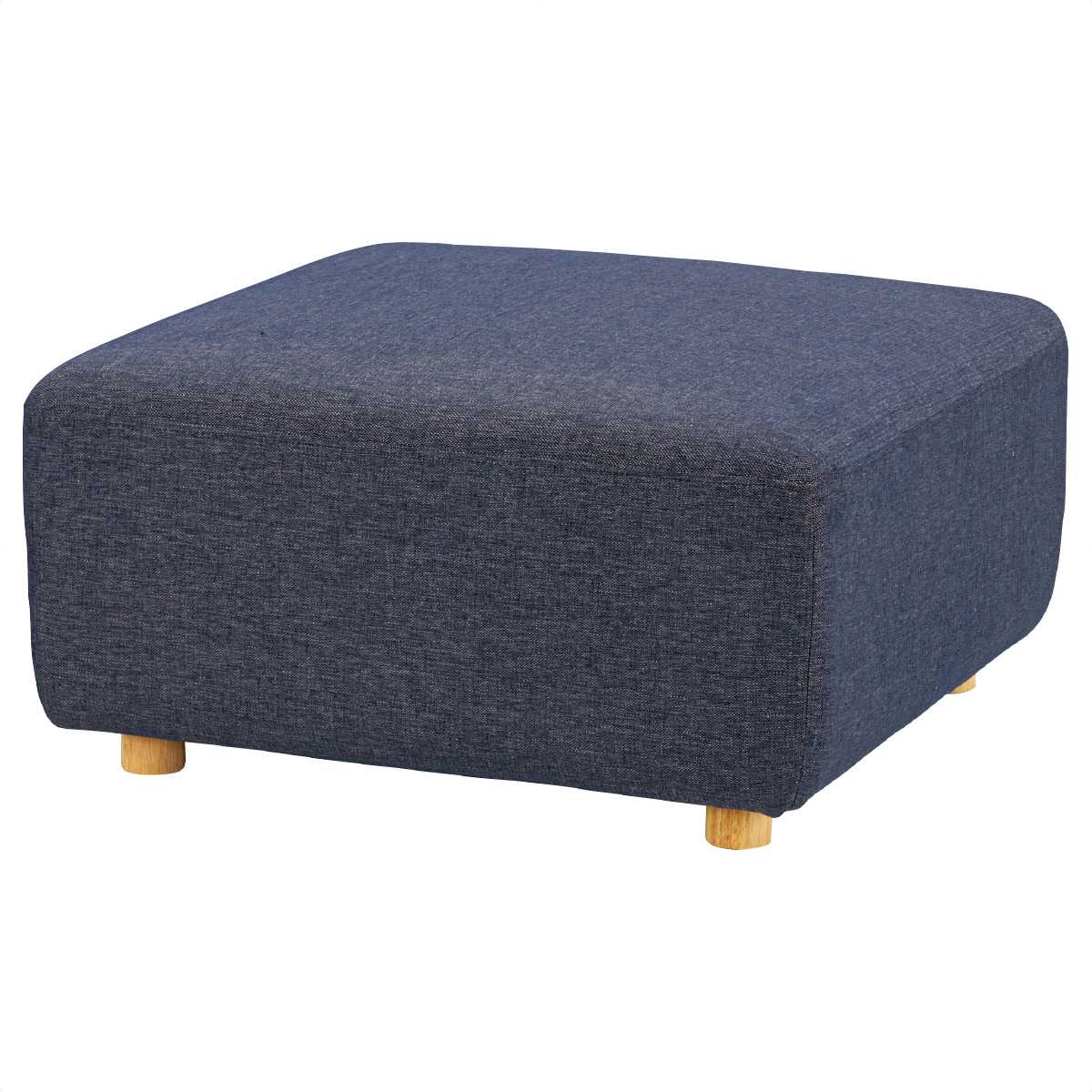 (4)ネイビー オットマンL