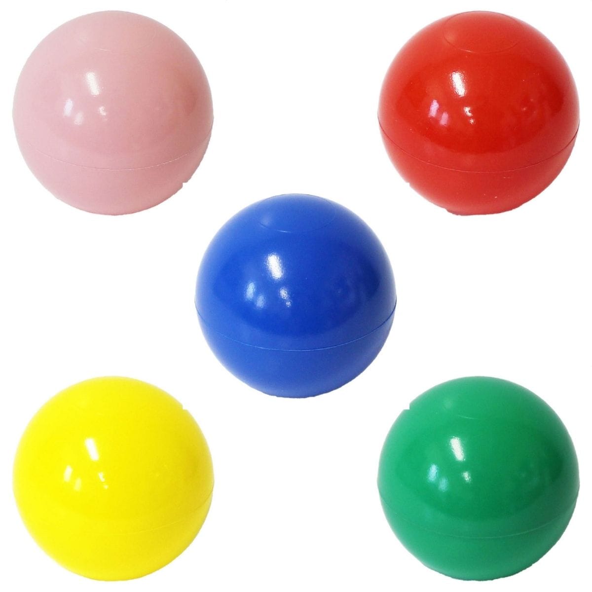 (2)65mmカラーボール 5色アソート(500球)