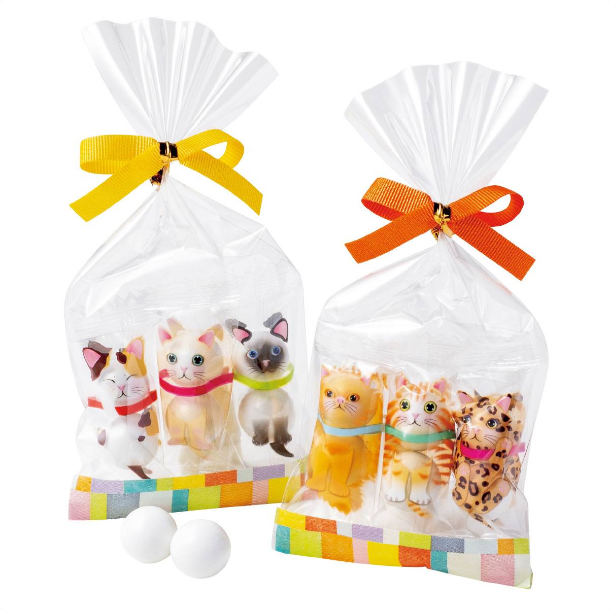 【60個】ありがとにゃんチョコ(2種アソート) お菓子プレミアム