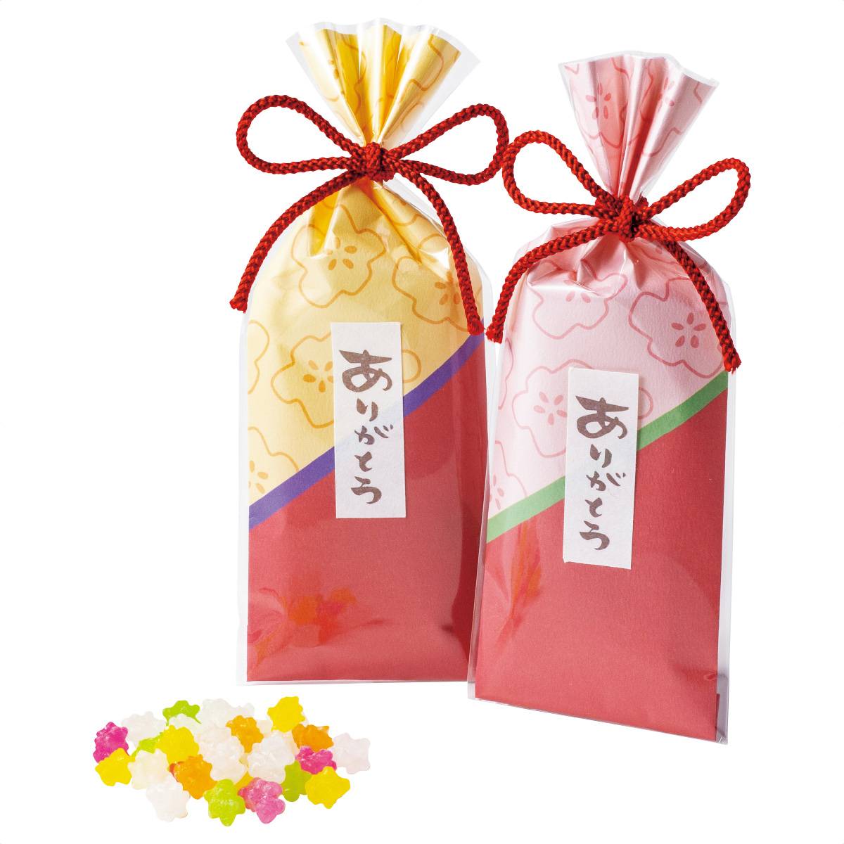 【50個】ありがとうはんなり金平糖(2種アソート) お菓子プレミアム