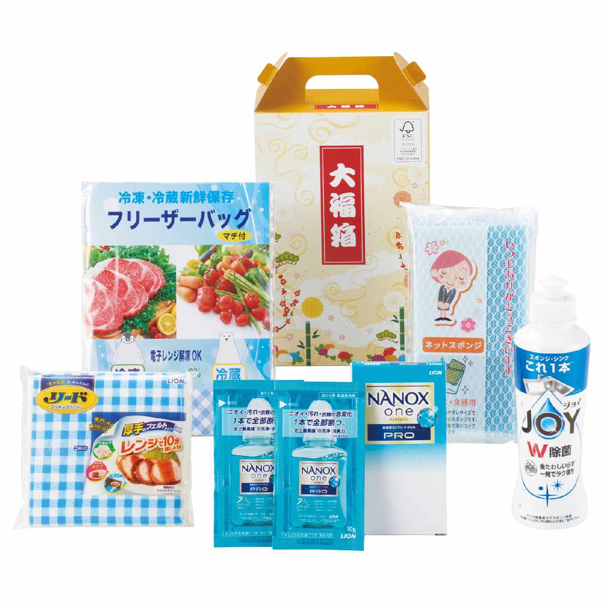 【30セット】大福箱バラエティギフトセット 日用品ギフトセット