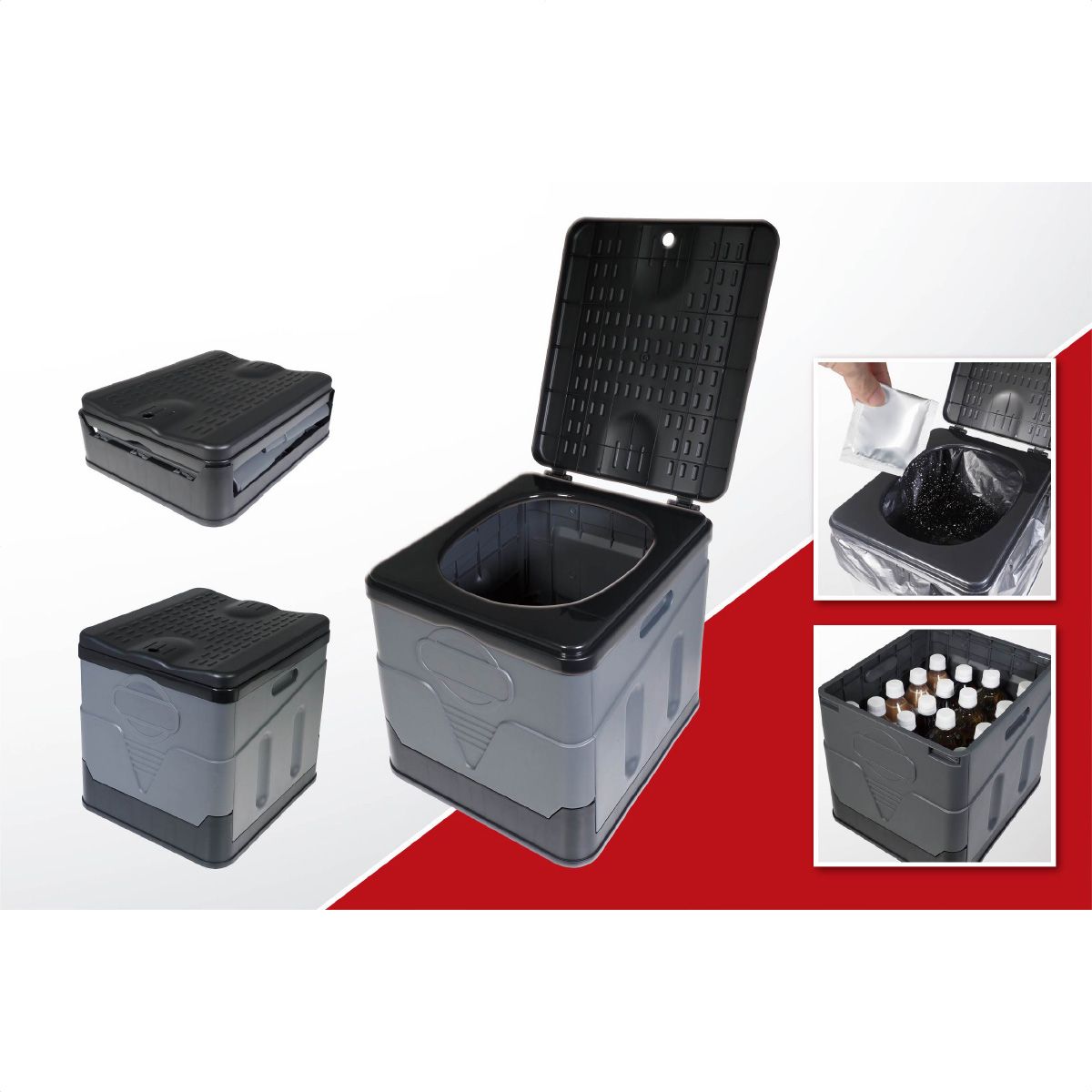 【10個】組立式簡易トイレ 防災グッズ