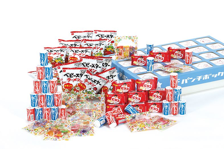 ミニパンチBOX用お菓子(景品)(1個): イベント・ノベルティ ミニパンチBOX用お菓子(景品)(1個): イベント・ノベルティ