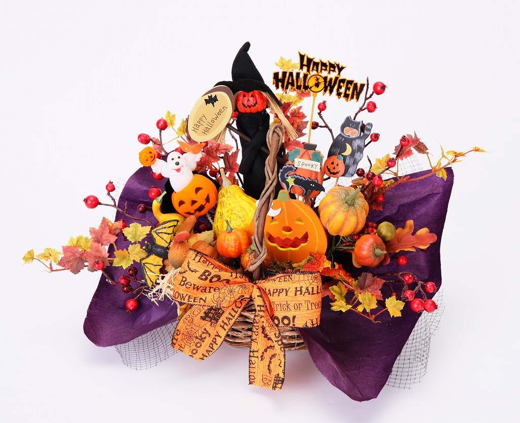 ストエキ ハロウィン ハロウィンアレンジ ハロウィンアレンジ 店舗装飾用品