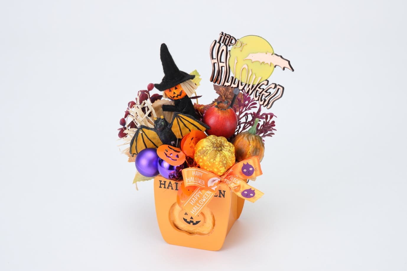 ハロウィンBOXアレンジ(ハロウィンアレンジ): 店舗装飾用品【通販  