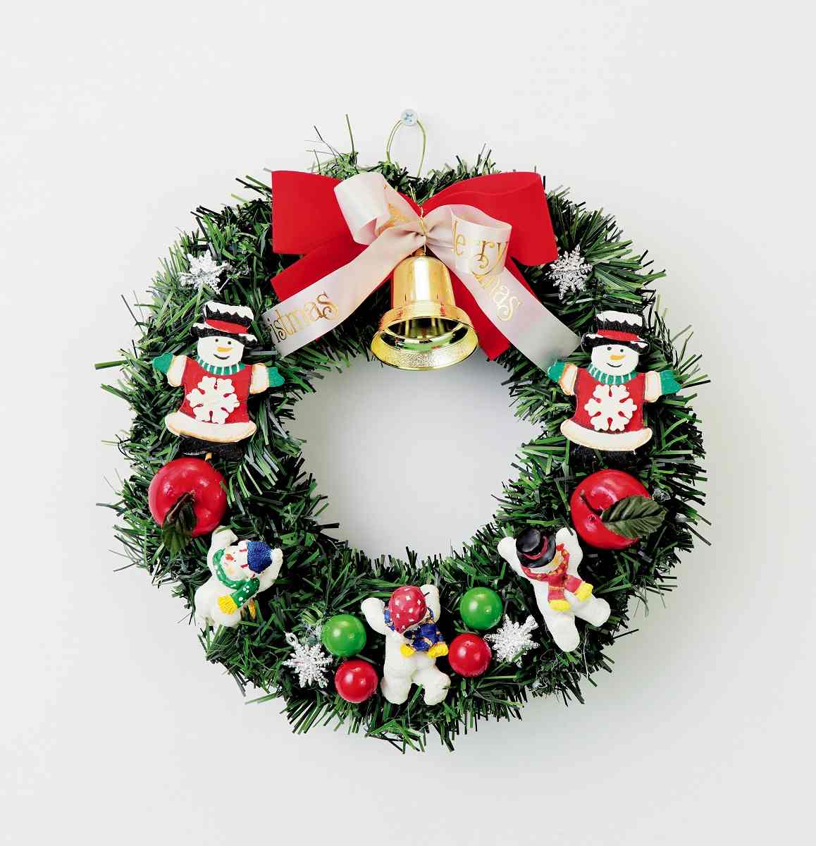 公式 通販ストア エキスプレス ストエキ クリスマス グリーンリース 小 クリスマスアレンジ 店舗運営用品